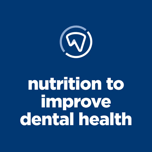 Hill's Science Diet Adult Oral Care dog food nutrition designed to support dental health