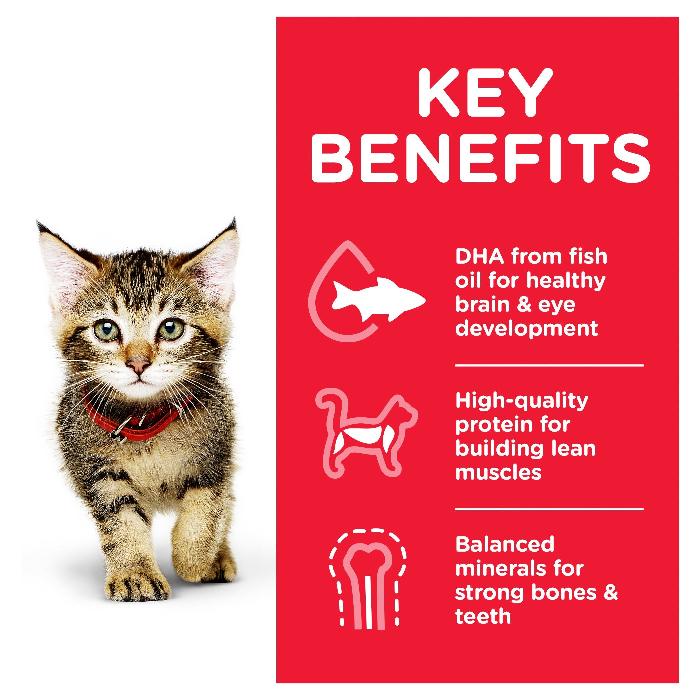 HILLS SCIENCE DIET Kitten Chicken Wet Cat Food pouches benefits