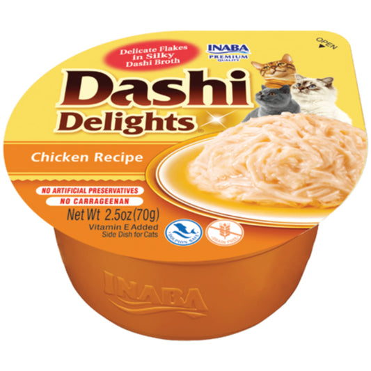 INABA Dashi Delights Chicken Recipe Cat Treats 70G