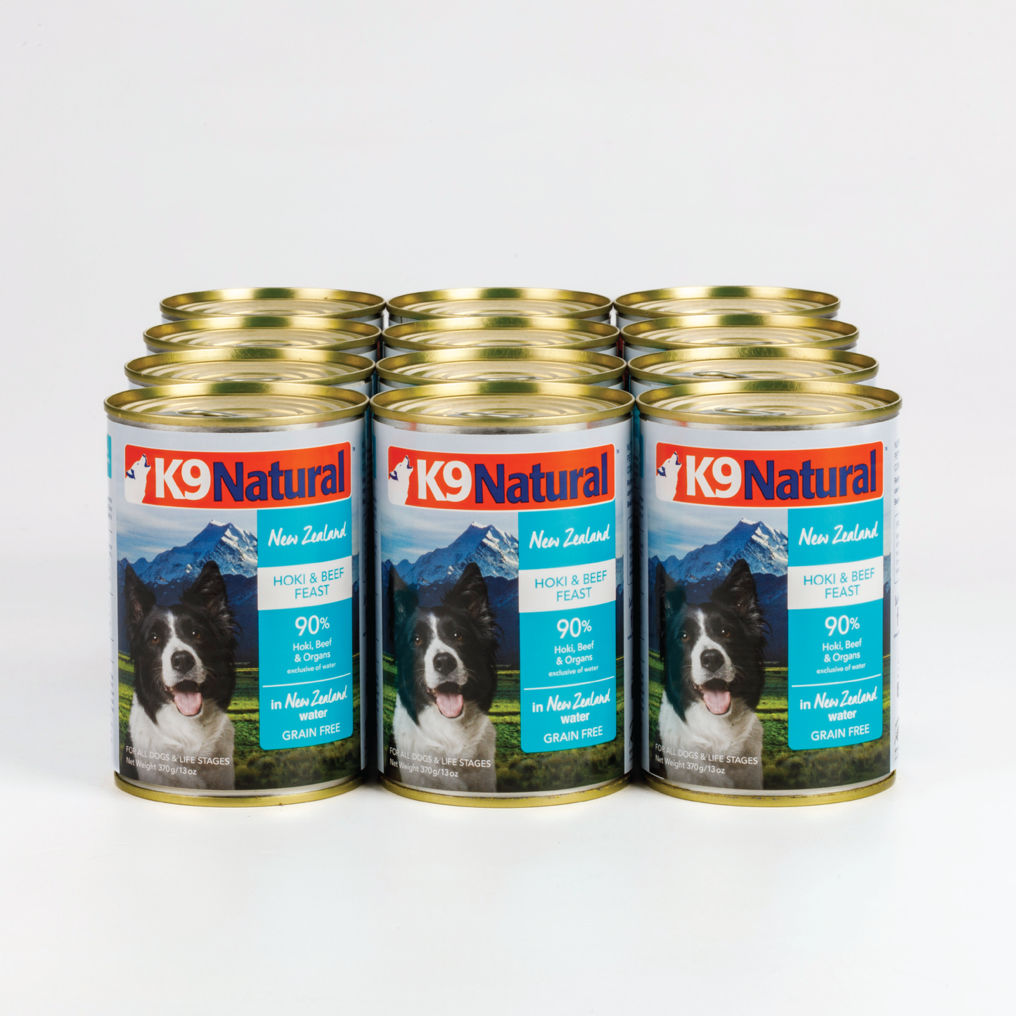 K9 Natural Hoki And Beef Wet Dog Food Canned