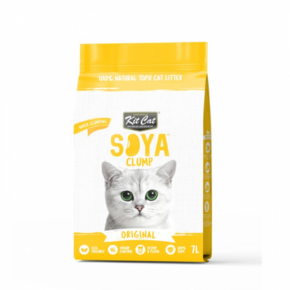 Kit Cat Soya Clump Cat Litter Original 7ltr