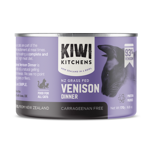 KIWI KITCHENS Grain Free Venison Wet Cat Food