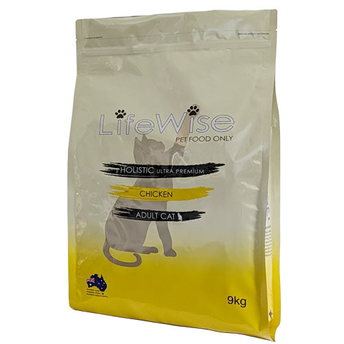 LIFEWISE Chicken and Rice Dry Cat Food 9kg