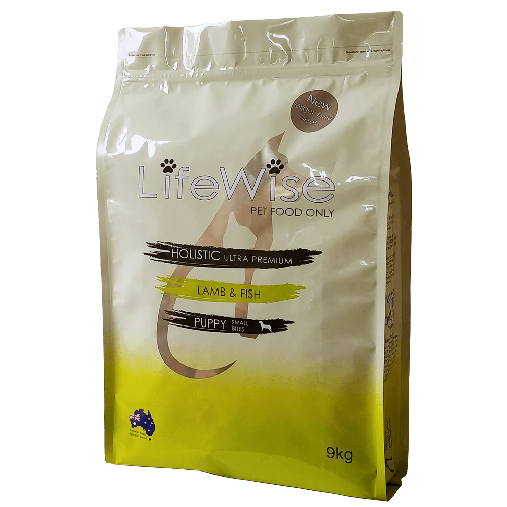 LIFEWISE Lamb Fish and Vegetables Stage 2 Puppy Dry Dog Food 9kg