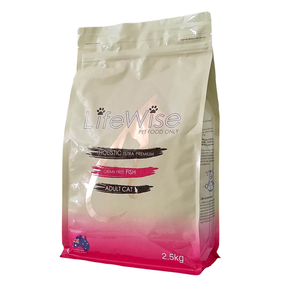 LIFEWISE Grain Free Fish and Lamb and Vegetables Dry Cat Food 2.5kg