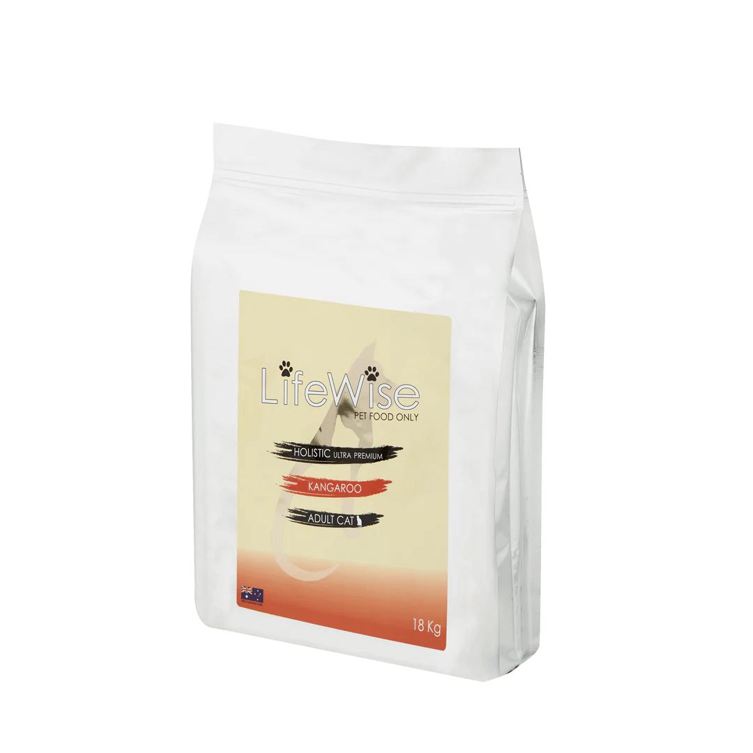 LIFEWISE Kangaroo and Lamb, Rice and Vegetables Dry Cat Food 18kg
