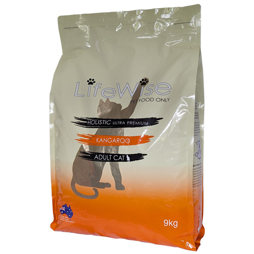 LIFEWISE Kangaroo and Lamb, Rice and Vegetables Dry Cat Food 9kg
