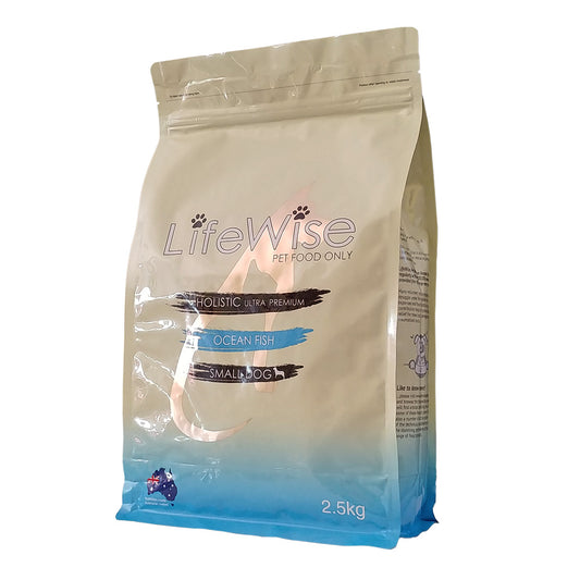 LIFEWISE Ocean Fish Small Bites with Rice Dry Dog Food 2.5kg