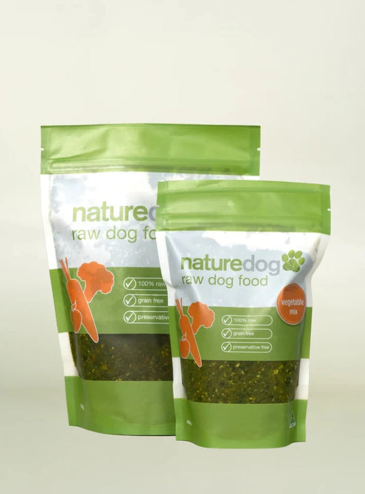 NatureDog Vegetable Mix Raw Dog Food