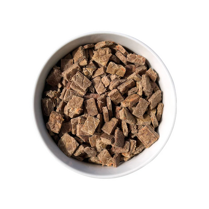 Prime100 SPD Air Dried Chicken and Brown Rice Dry Dog Food 600G pellet display