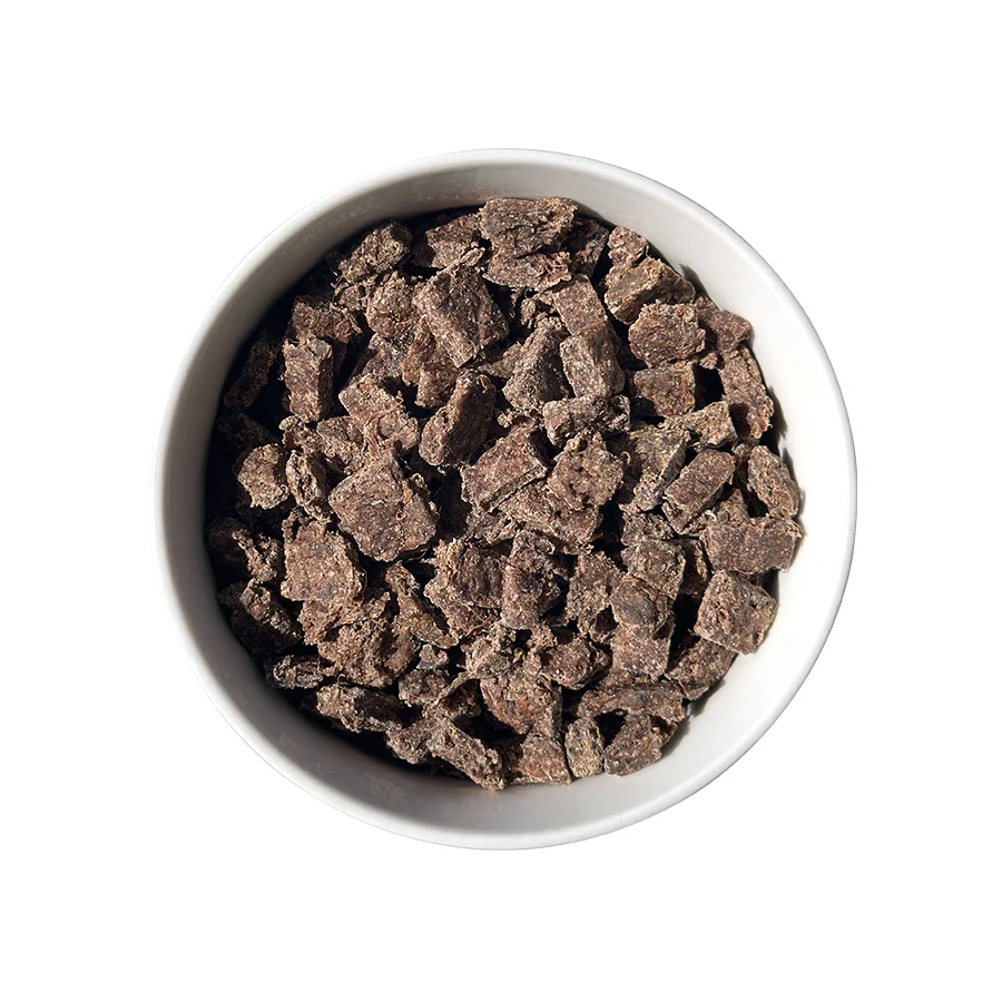 Prime100 SPD Air Dried Puppy Lamb Apple and Blueberry Dry Dog Food 2.2KG kibble display