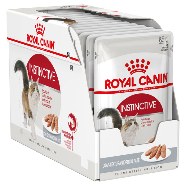 Royal Canin Adult Instinctive Loaf Wet Cat Food Pouches
