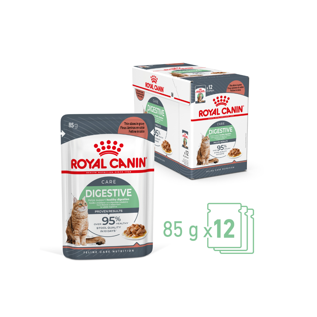 royal canin digest sensitive gravy wet cat food 85gx12