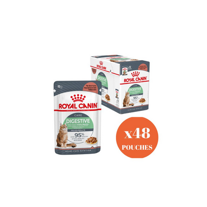 royal canin digest sensitive gravy wet cat food 85gx48