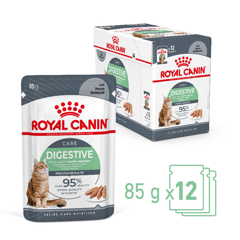 royal canin digest sensitive loaf wet cat food 85gx12