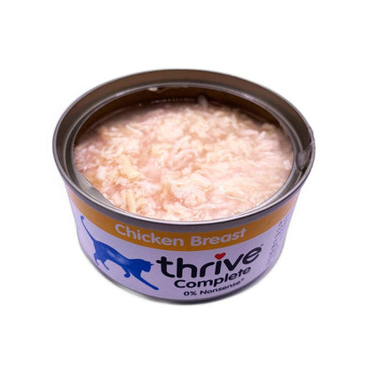 thrive complete chicken breast wet cat food display