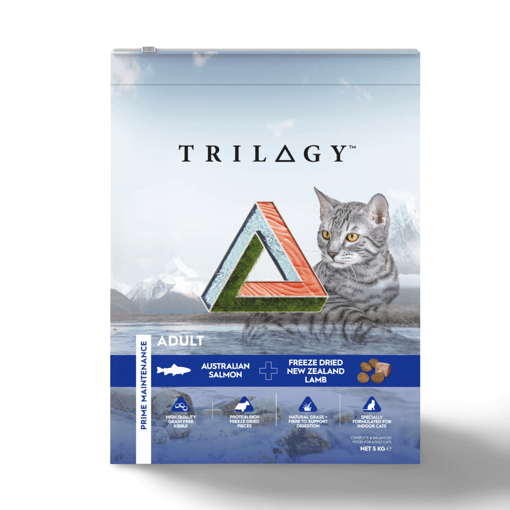 TRILOGY Salmon & Freeze Dried Lamb Adult Cat Food  front
