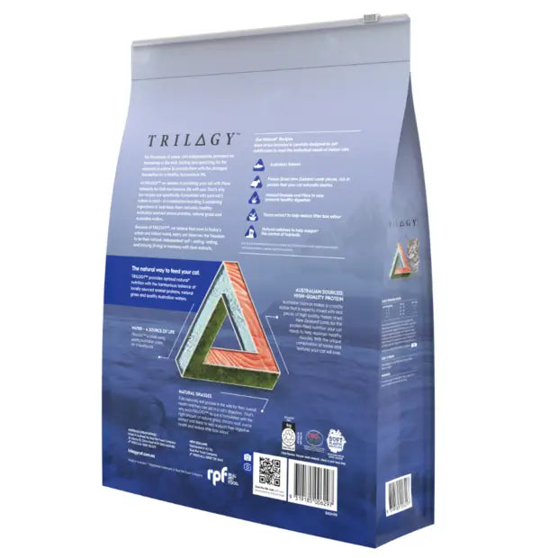 TRILOGY Salmon & Freeze Dried Lamb Adult Cat Food  back