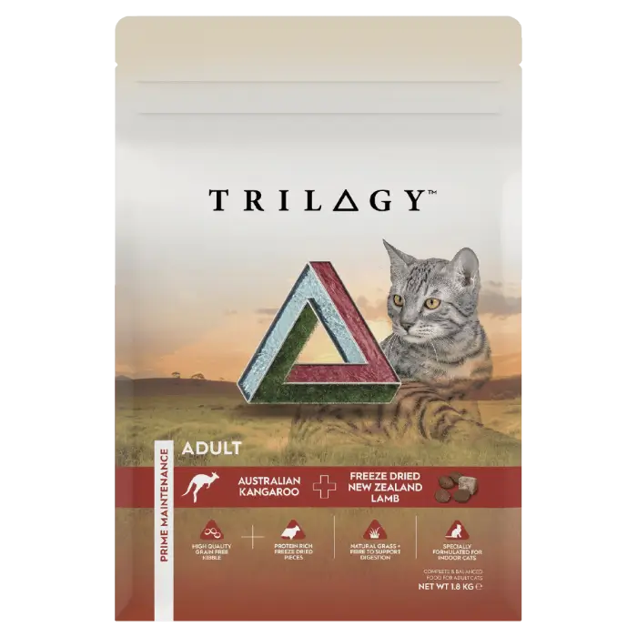 Trilogy kangaroo & freeze dried lamb front