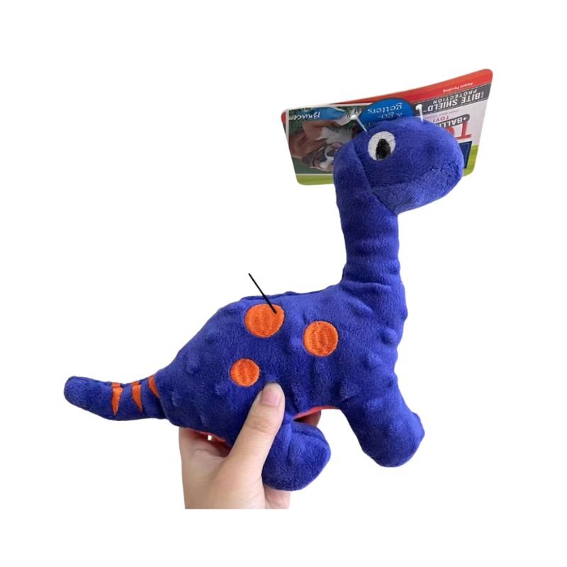 Blue dinosaur dog fashion toy