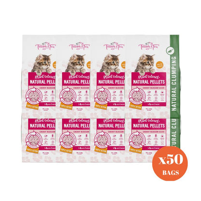 Trouble and Trix Natural Cherry Blossom Cat Litter 10L (Click and Collect ONLY)