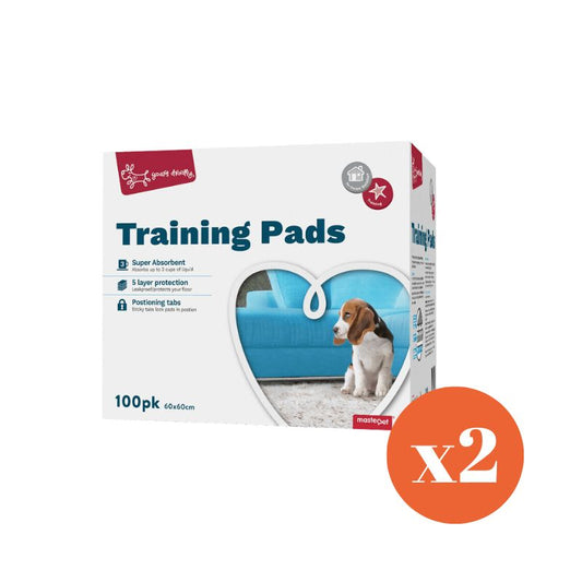 YOURS DROOLLY Training Pads 100 Pack x 2
