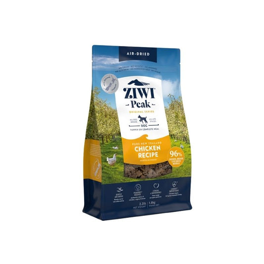 ziwi peak air dried chicken dog food 1kg