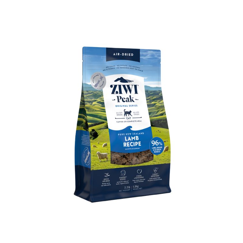 ziwi peak air dried lamb cat food 1kg