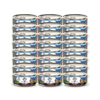 ziwi peak grain free beef wet cat  food canned 85gx24