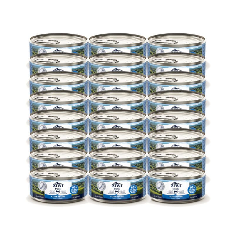 ziwi peak grain free lamb wet cat food canned 85g