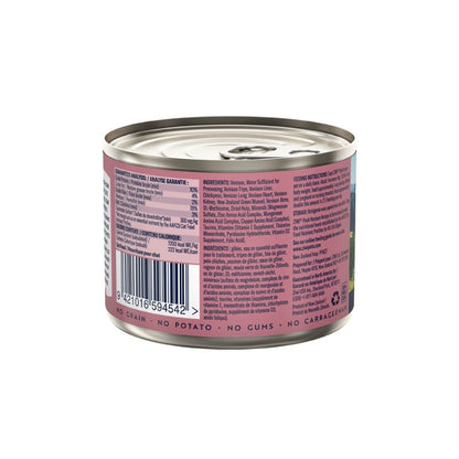 ziwi peak grain free venison wet cat food canned 185g back