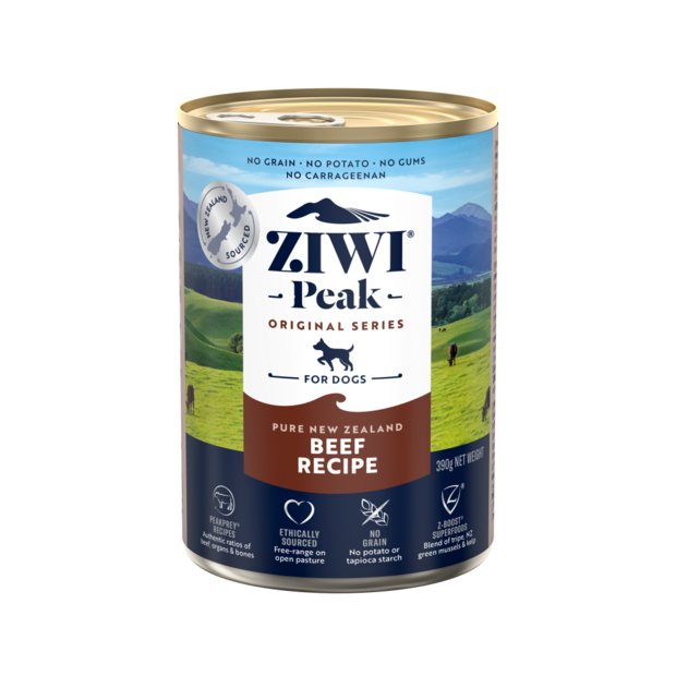 Ziwi Peak Wet Dog Food Beef Canned 390G