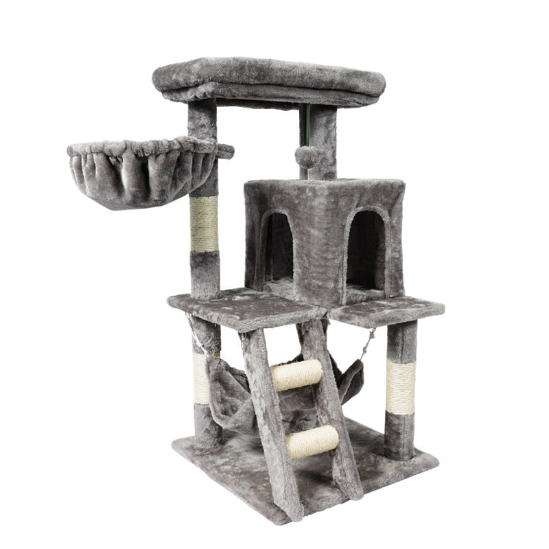 230 Cat Tree Grey 50x50x110CM - ADS Pet Store