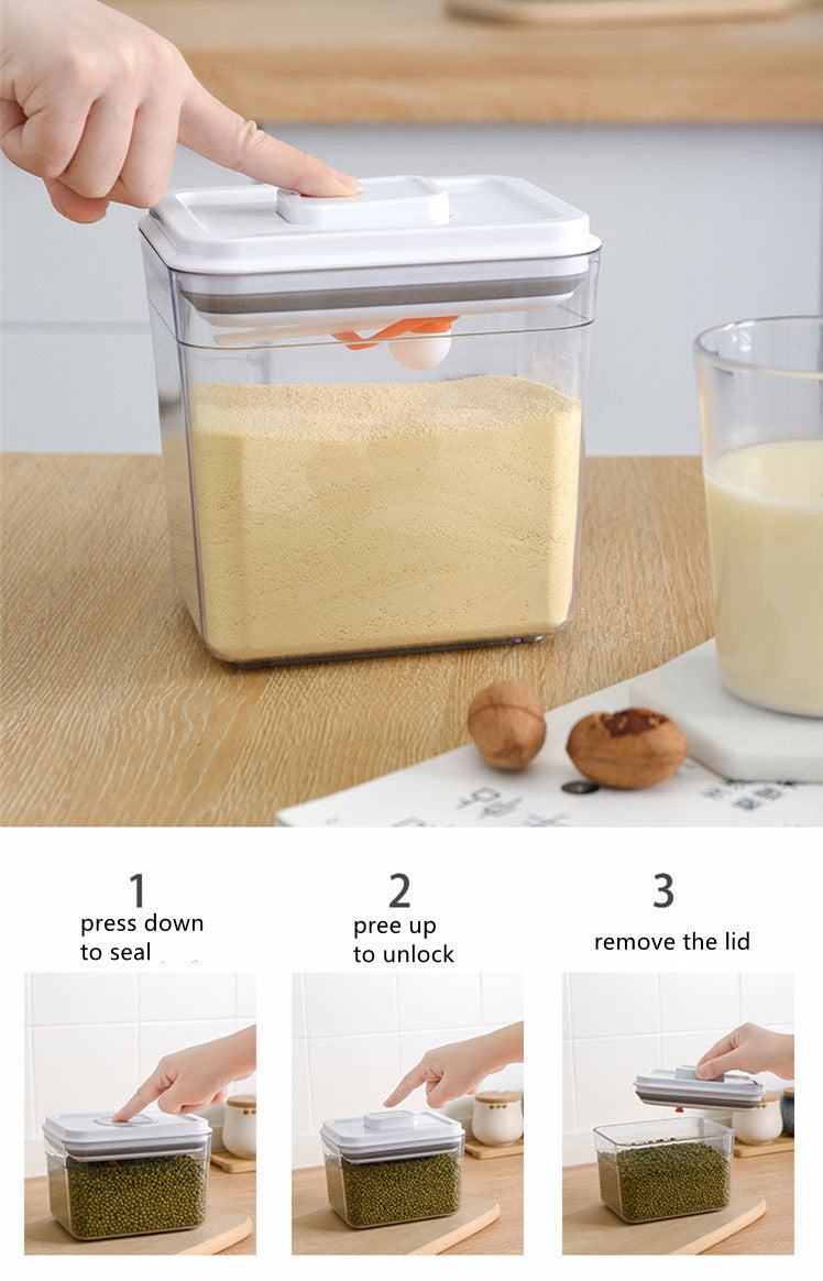 Airtight Food Storage Container With Lid Vacuum Seal - ADS Pet Store