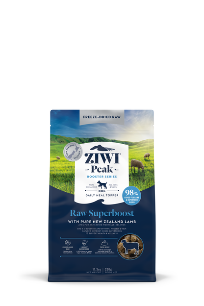 Ziwi Peak Freeze-Dried Dog Raw Superboost Lamb 114G - ADS Pet Store