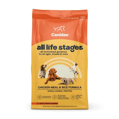 CANIDAE All Life Stages Chicken & Rice Dry Dog Food 20KG - ADS Pet Store