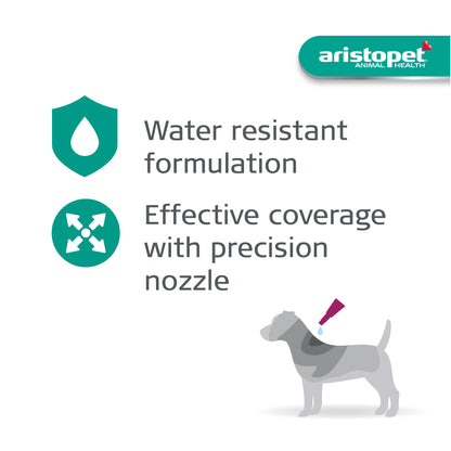Aristopet Spot-on Flea & Worming For Dogs 4-10kg 6pack