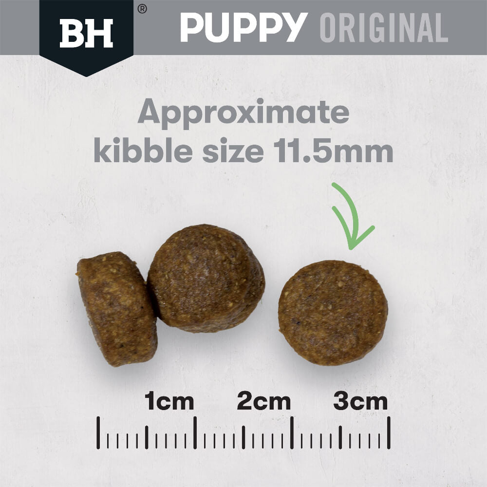 BLACK HAWK Large Breed Puppy Dry Dog Food Chicken & Rice kibble size