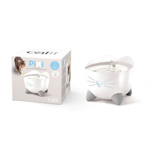 Catit Pixi Cat Automatic Water Fountain Stanless Steel 2L