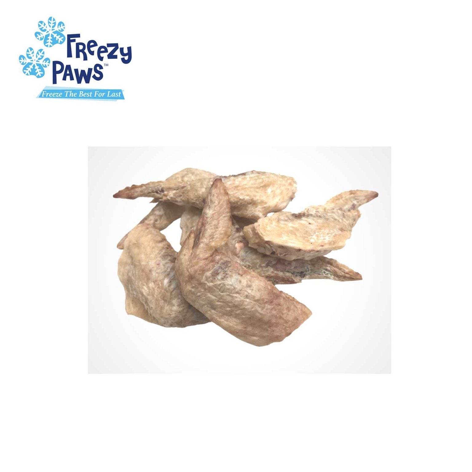 Freezy Paws Freeze-Dried Chicken Wing Raw Treats for Pet Cat Dog 100G - ADS Pet Store