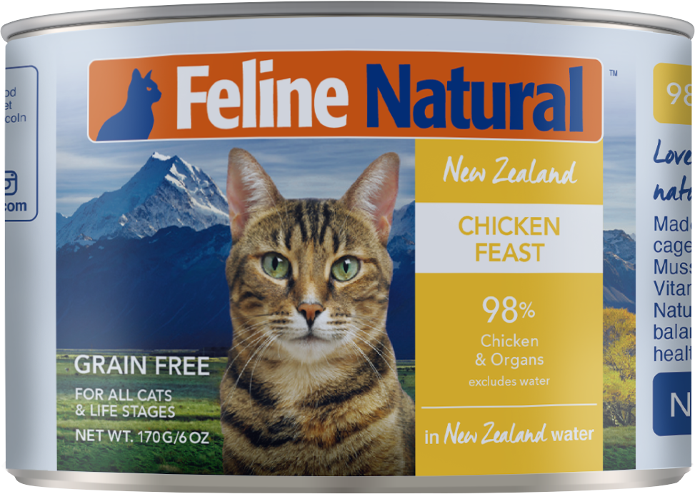 Feline Natural Chicken Feast Canned Cat Food 170G - ADS Pet Store