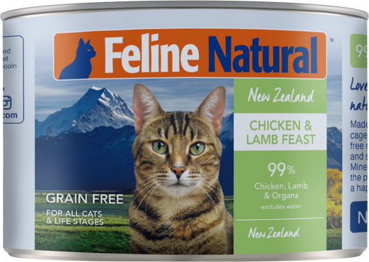 Feline Natural Cat Chicken Lamb Canned 170G - ADS Pet Store