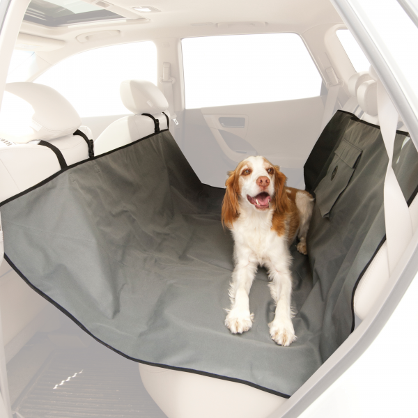 Car Seat Travel Hammock Cover Grey for dogs 135 x 140cm - ADS Pet Store