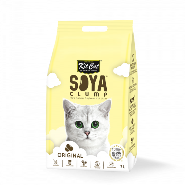 Kit Cat Soya Clump Cat Litter Original 7ltr - ADS Pet Store