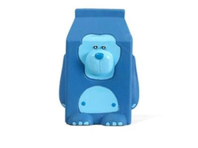 Q-Monster Dog Toy Milk Box Monkey Chewing Toy 12x8.5cm - ADS Pet Store