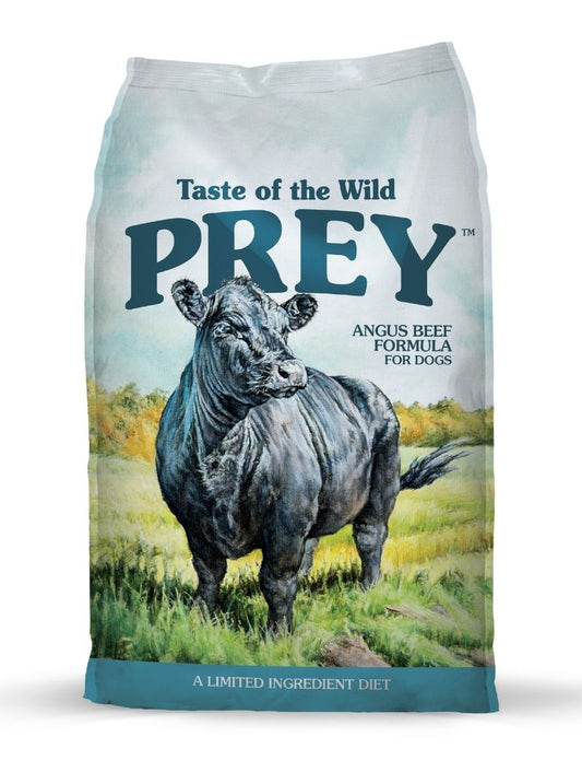 TASTE OF THE WILD PREY Angus Beef Dry Dog Food 11.3KG
