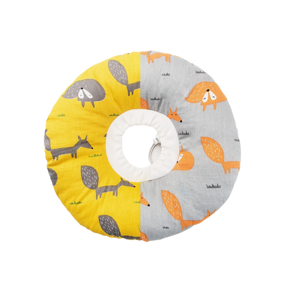 Fox Print Double Side Elizabeth Collar (Water Proof) - ADS Pet Store