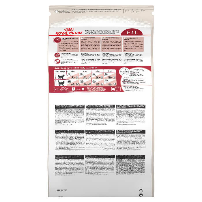 royal canin adult dry cat food fit32 back