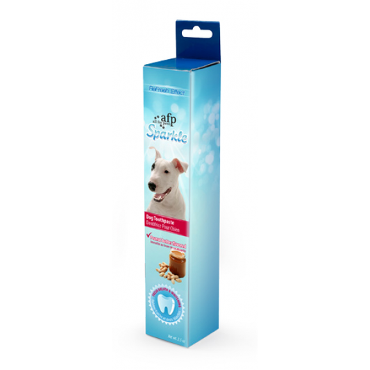 ALL FOR PAWS Sparkle Toothpaste Peanut Butter Flavour - ADS Pet Store