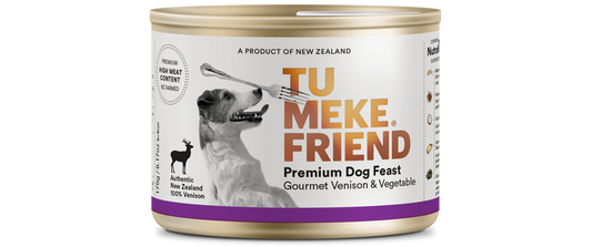 TU MEKE FRIEND Canned Premium Dog Feast GourmetGourmet Venison & Vegetable 175G